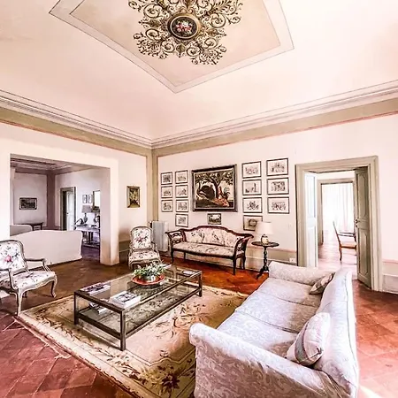 Prestigious Manor With Pool, Air Conditioning * Monte Campano