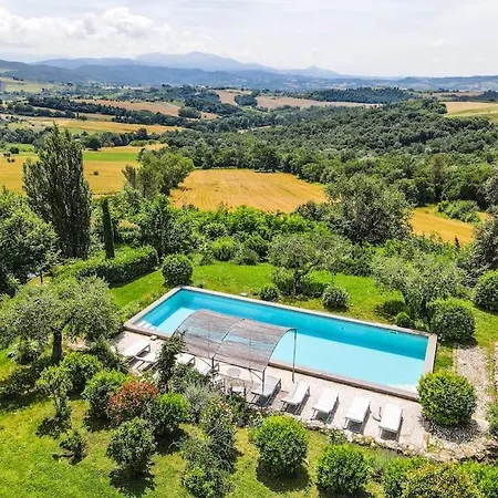 וילה Prestigious Manor With Pool, Air Conditioning